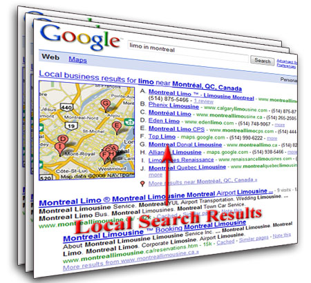 Thuật ngữ Localized search