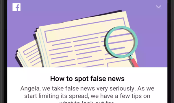 Facebook hướng dẫn người dùng cách tìm ra thông tin không đúng sự thật