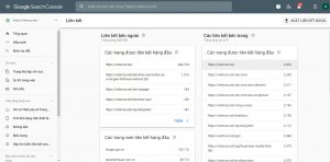 Kiem toan lien ket trong Google Search Console