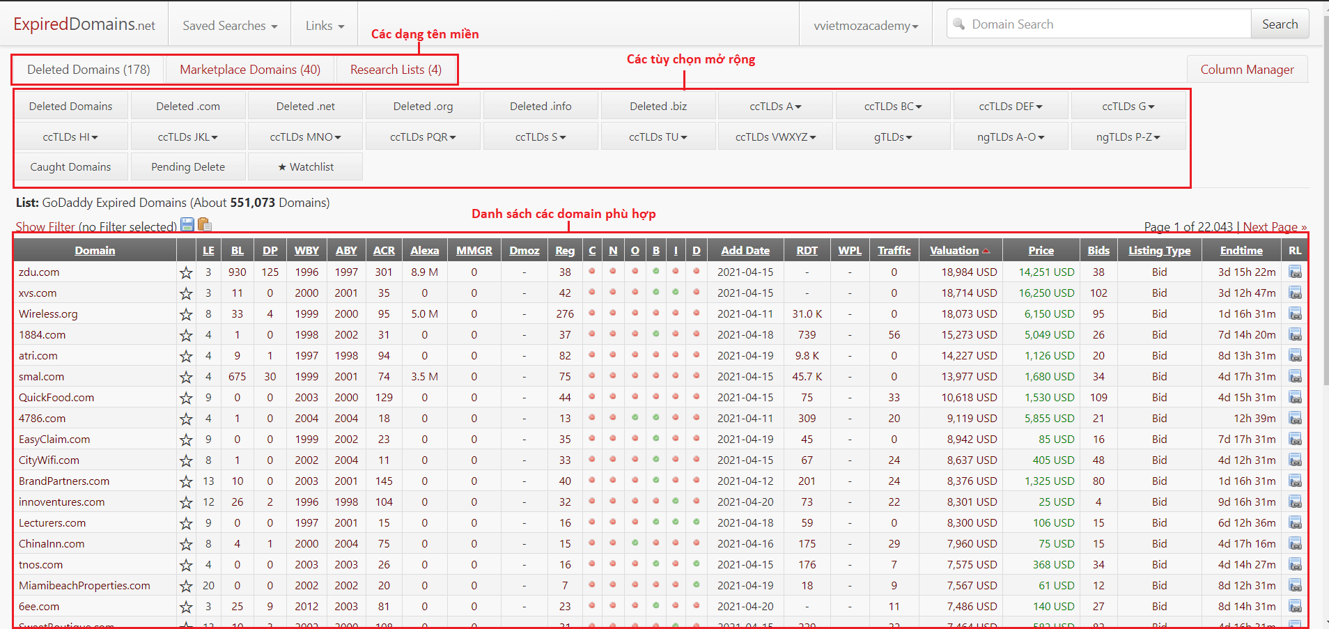giao dien lam viec chinh